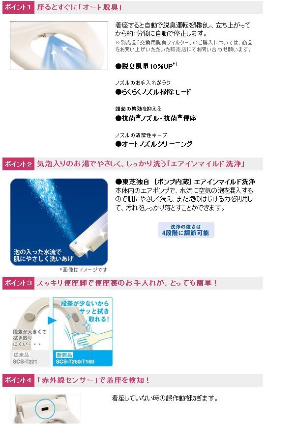 東芝温水洗浄便座 SCS-TL1 - その他