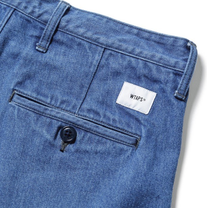 日貨代購CITY】2021SS WTAPS TUCK 01 SHORTS COTTON DENIM 丹寧短褲