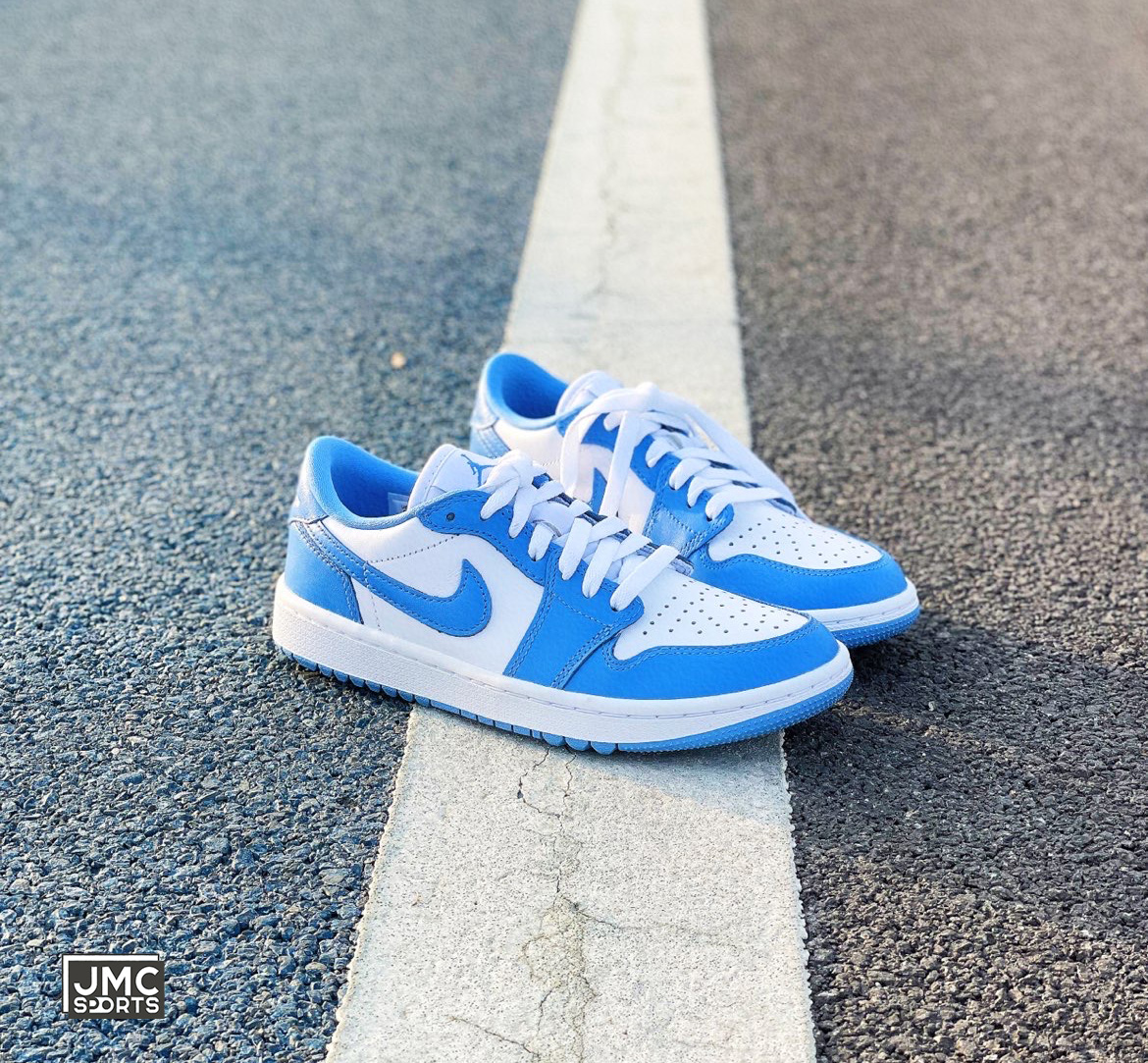 Air Jordan 1 Retro Low Golf UNC 白藍 男女款 DD9315-100