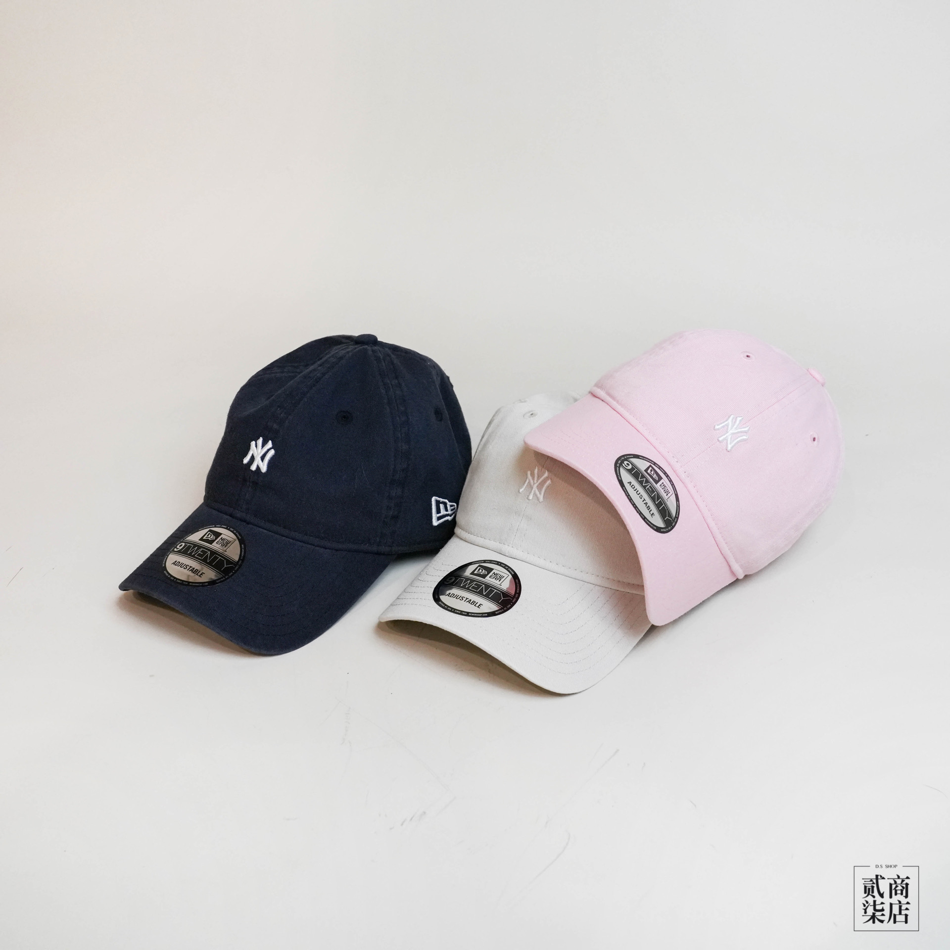 貳柒商店) New Era Mini Logo 9TWENTY 920 老帽帽子復古洋基帽NY 紐約 