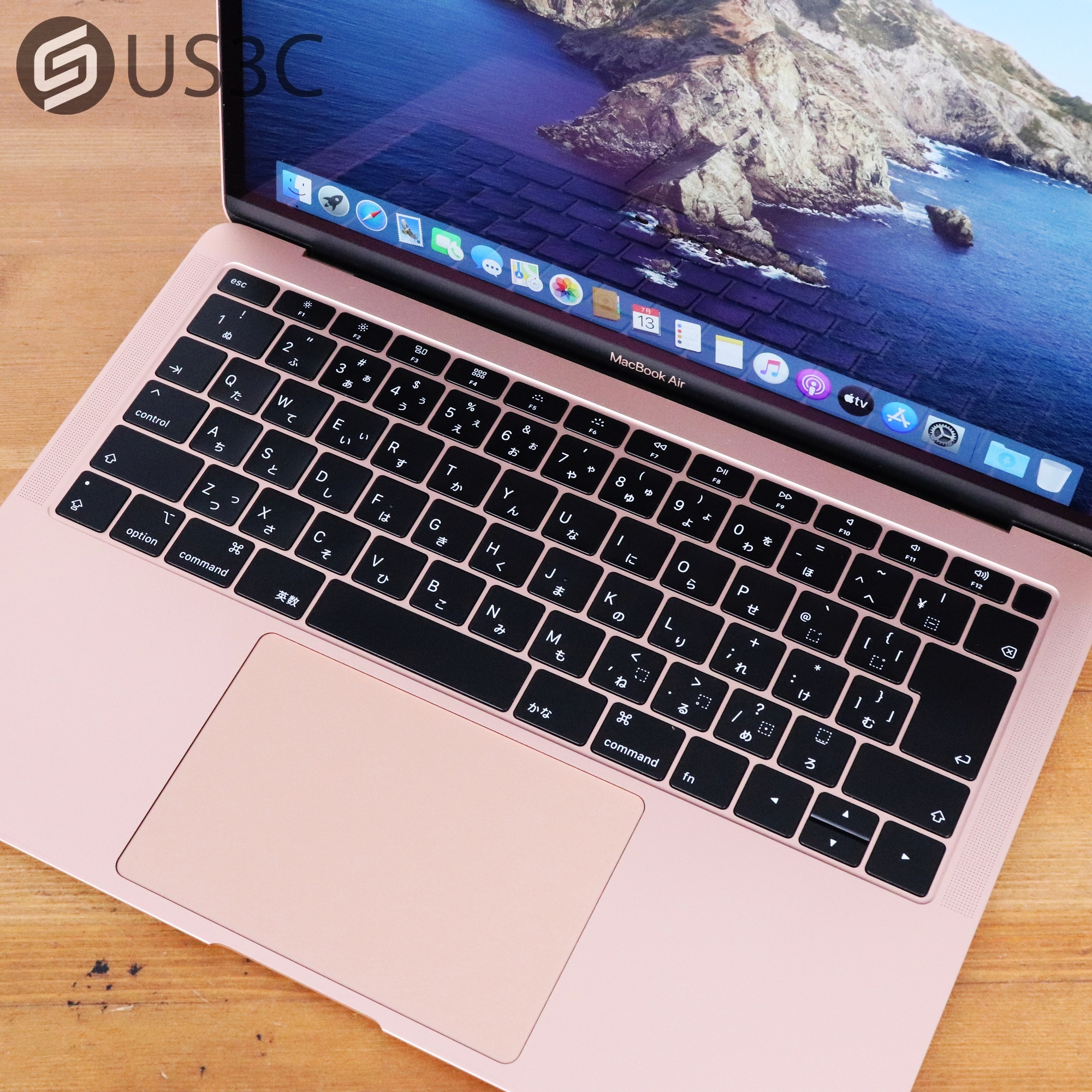 【US3C-板橋店】2019年 公司貨 Apple MacBook Air Retina 13吋 i5 1.6G 8G 256G 金色  UCare店保6個月