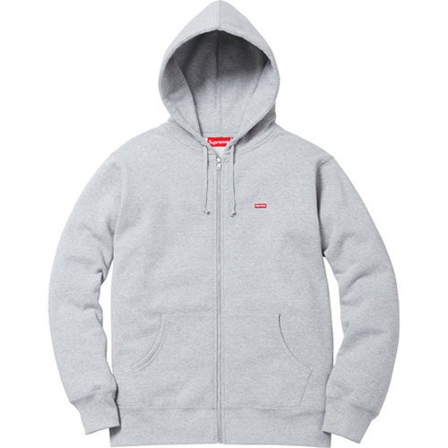 超搶手】全新正品2017 Supreme Small Box Zip Up Sweat 小BOX外套灰色L