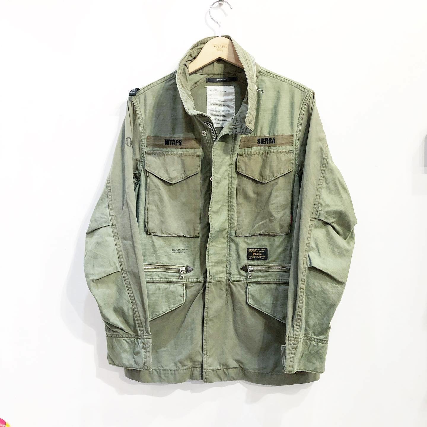 希望商店】WTAPS M-65 JACKET 12SS 經典拼接夾克外套| Yahoo奇摩拍賣