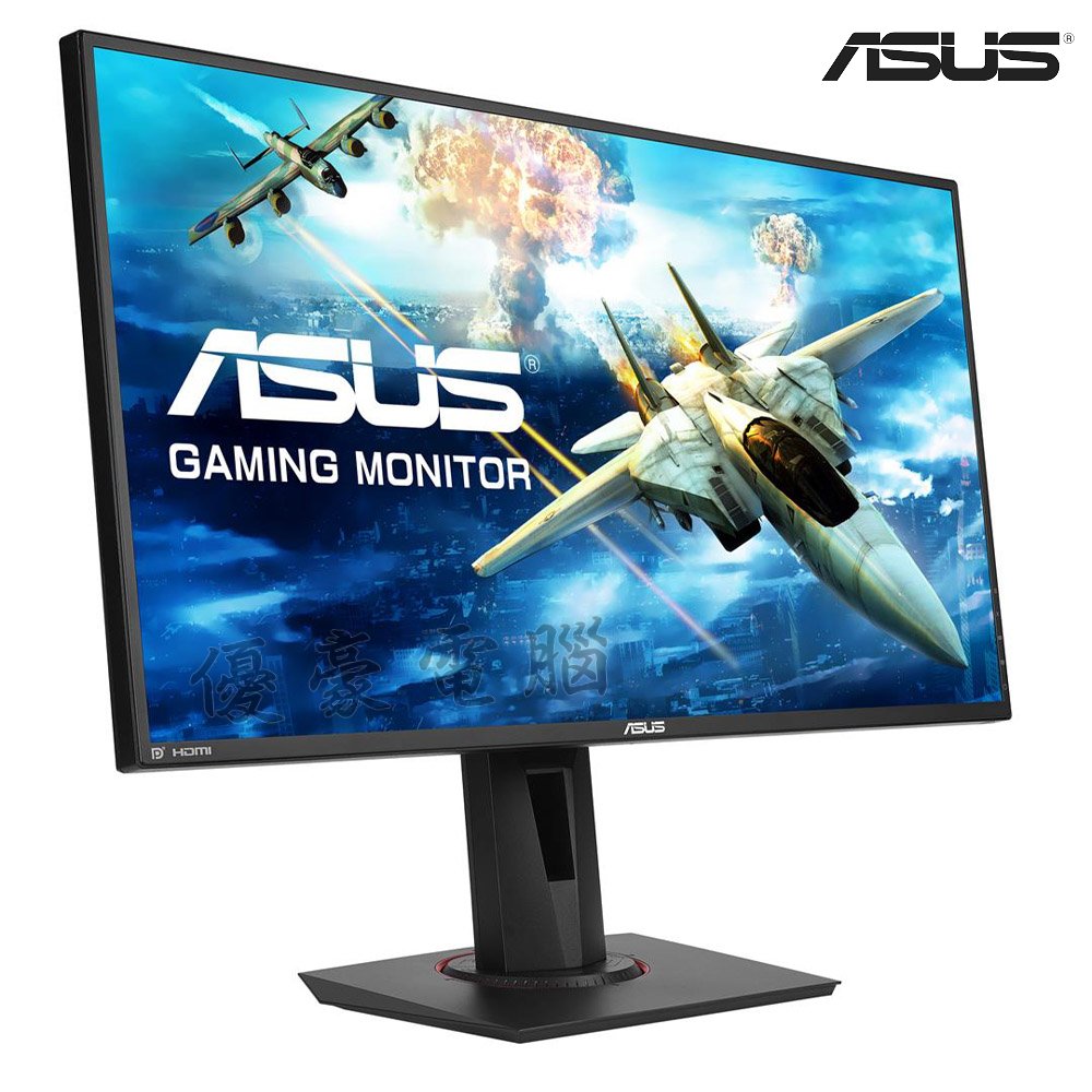 UH 3C】ASUS 華碩VG278-QR 電競顯示器27吋螢幕FHD 165Hz 0.5ms 內建