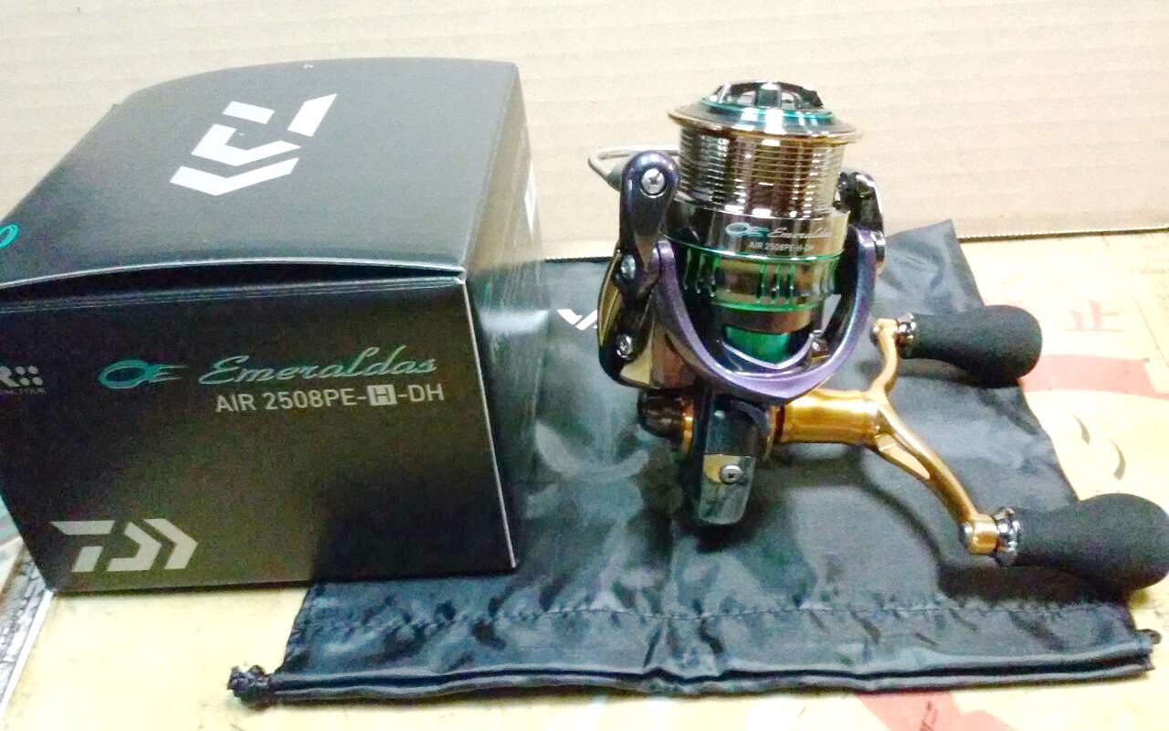 最新DAIWA EMERALDAS AIR 2508PE-H-DH 頂級路亞捲線器(現貨12/20