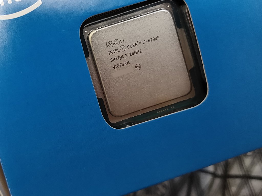 含稅】Intel Core i7-4790s 3.2G 1150 低耗65W 4C8T正式CPU 三年保內建