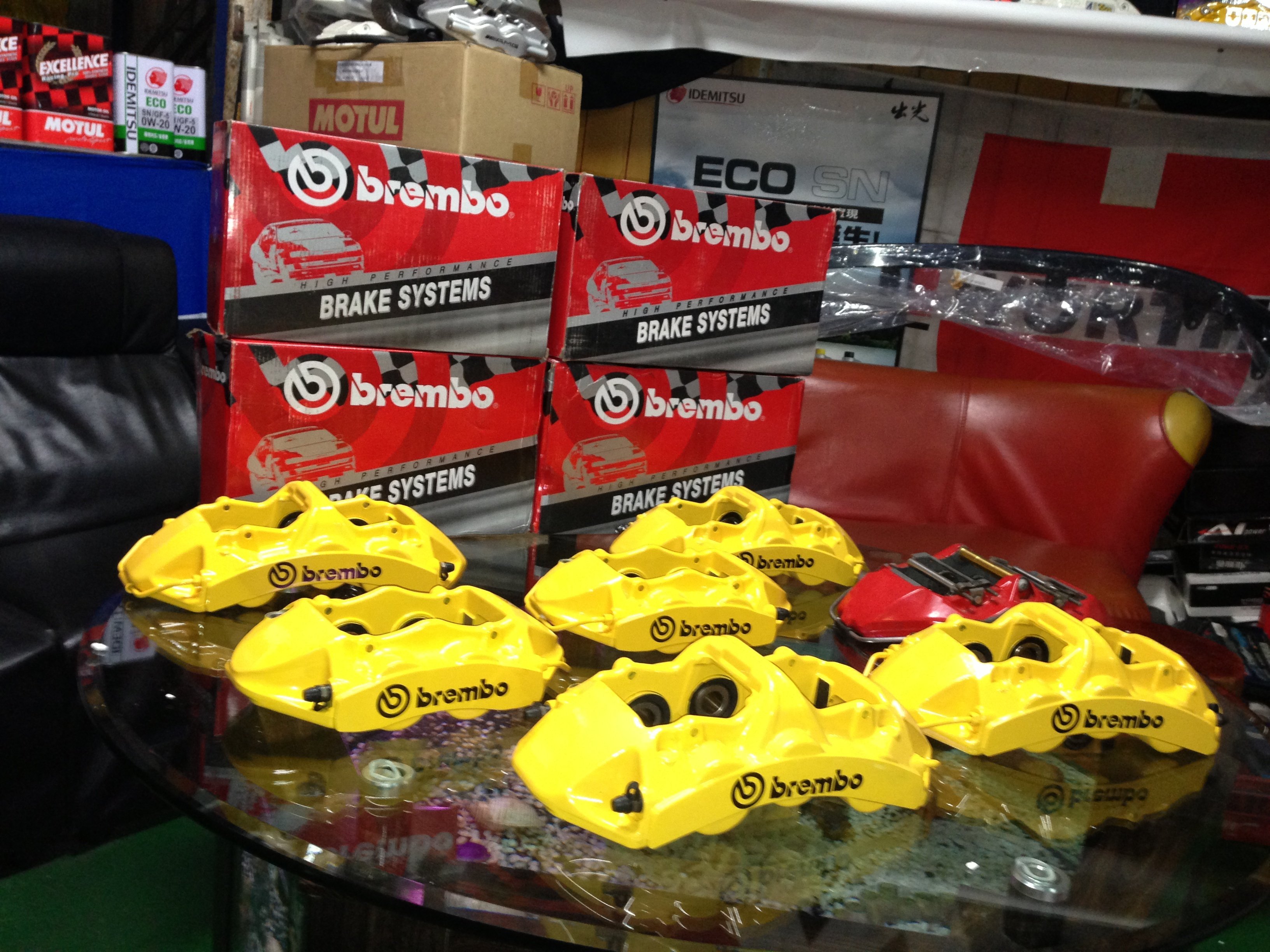 AP RACING Brembo GT Porsche AMG 八活塞 六活塞 四活塞卡鉗 加大碟 金屬油管 來令片