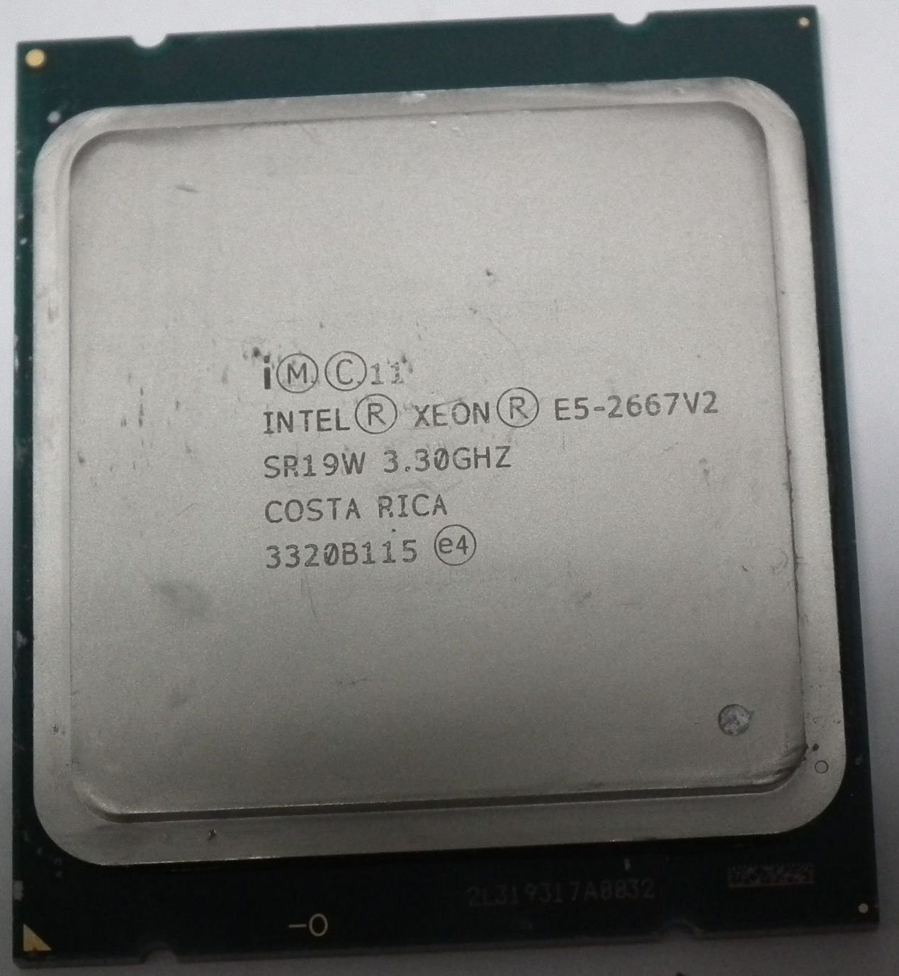 正式版XEON E5-2667 V2 CPU X79八核心LGA2011 8核心 SR19W I7 2660 2650