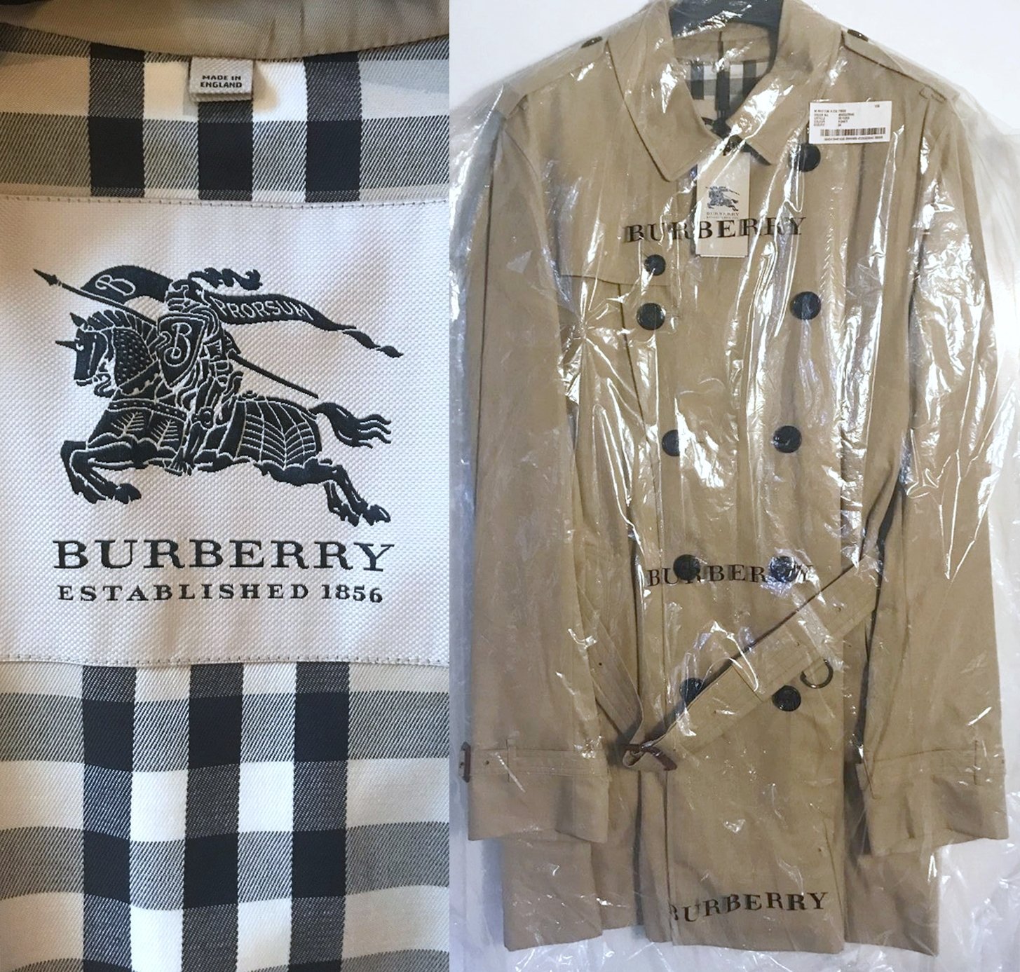 BURBERRY： 外套 男士 - 米色 | Burberry 外套 8033115 在线就在GIGLIO.COM