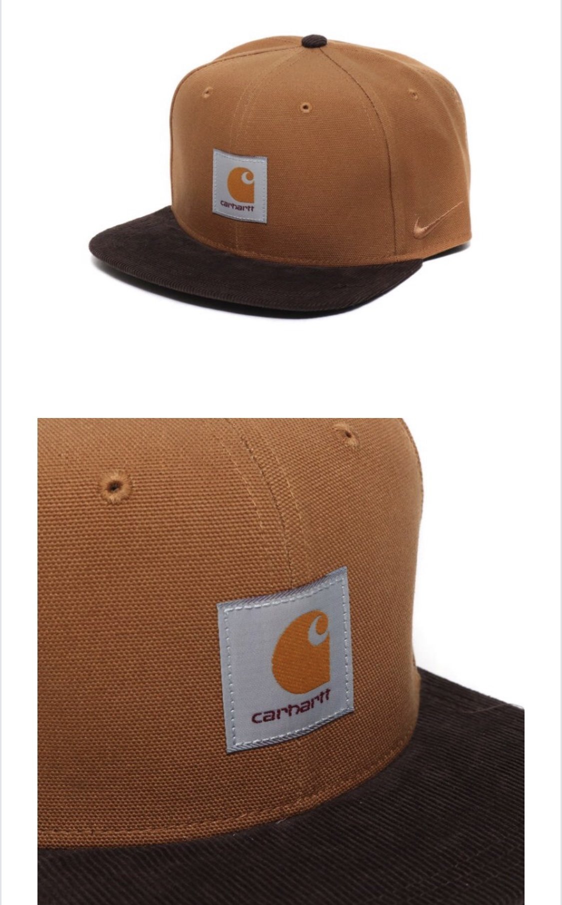 全新NIKE x Carhartt WIP NRG Pro Cap 駝色棒球帽AV4781-277 | Yahoo