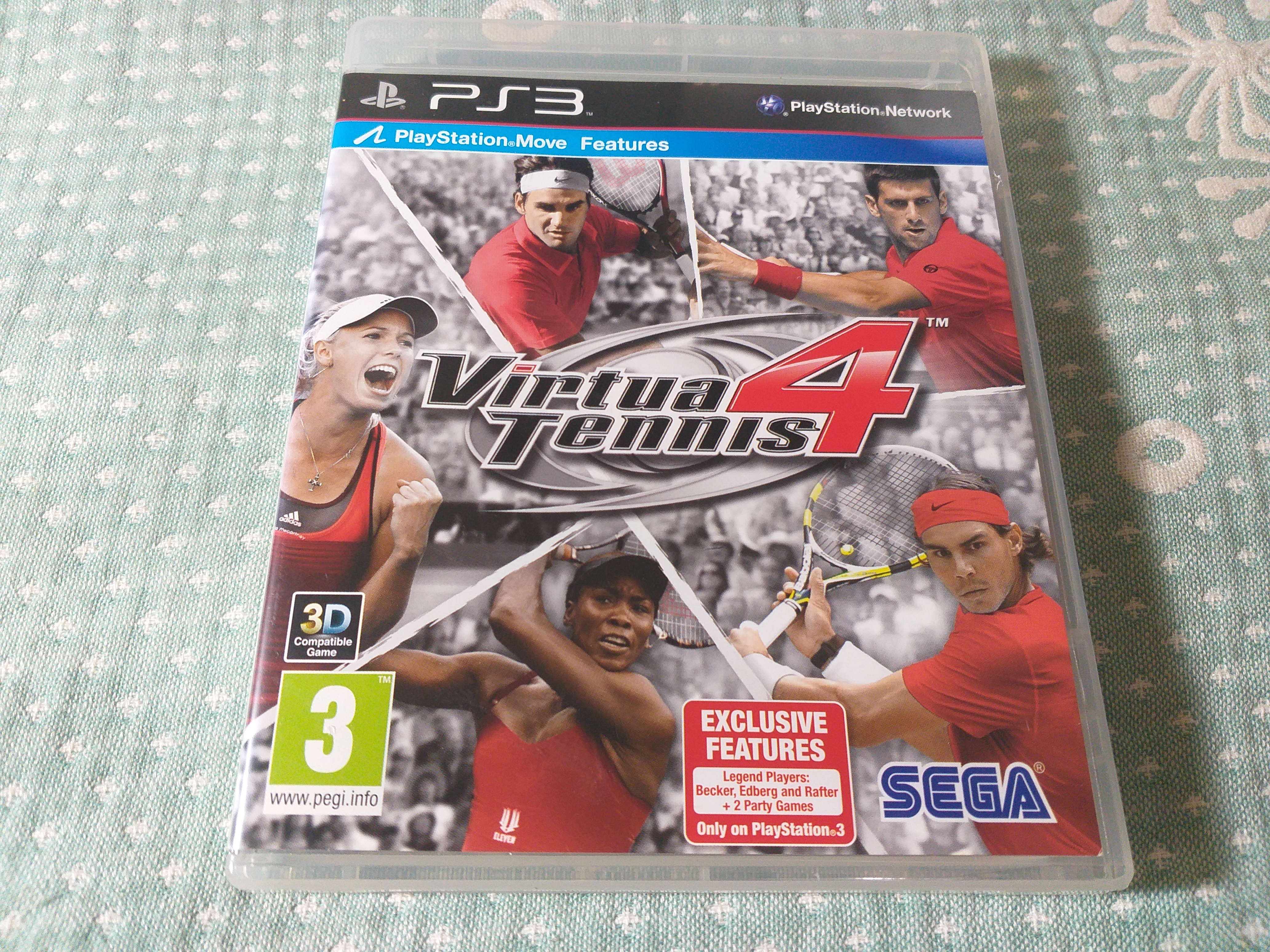 格里菲樂園~ PS3 VIRTUA TENNIS 4 威力網球英文版| Yahoo奇摩拍賣