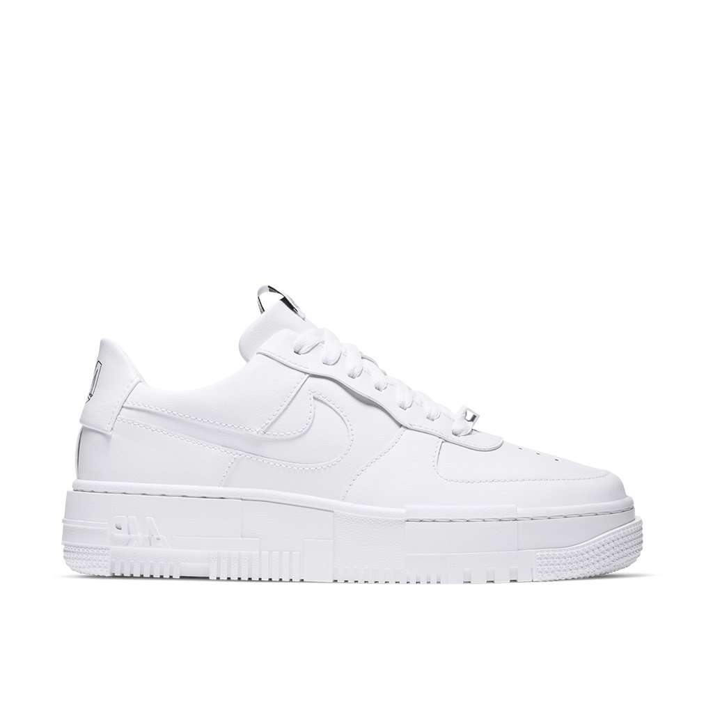 A-KAY0】NIKE 女鞋W AIR FORCE 1 PIXEL TRIPLE WHITE 白【CK6649-100