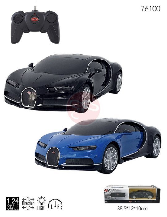 1/24 1:24 RASTAR 星輝 布加迪 Bugatti Chiron 正版授權 遙控汽車 玩具(2色可選)