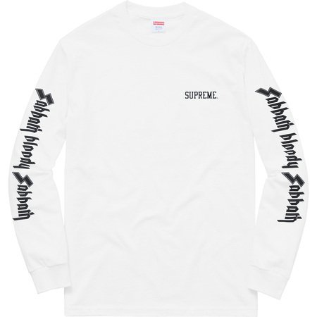 超搶手】2016 搖滾聯名Supreme x Black Sabbath Bloody LS Tee S M L