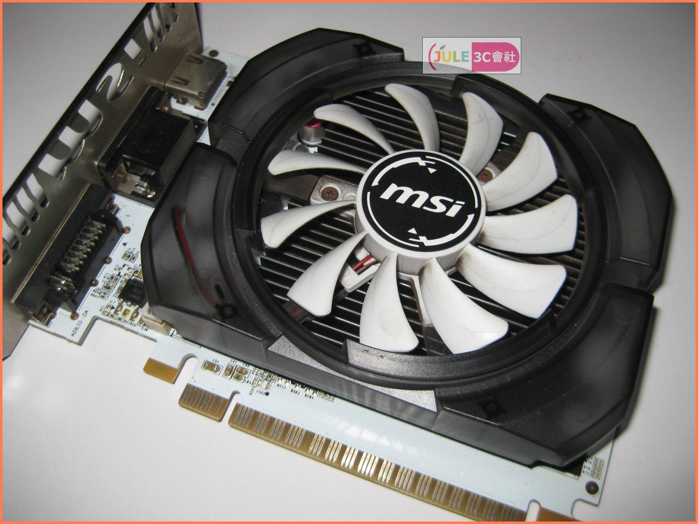 JULE 3C會社-微星MSI N730-2GD3V3 GT730/DDR3/2G/雪精靈/良品/PCIE 顯示卡