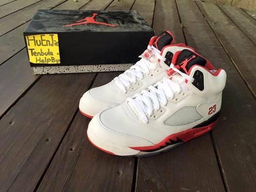 jordan 5 retro fire red