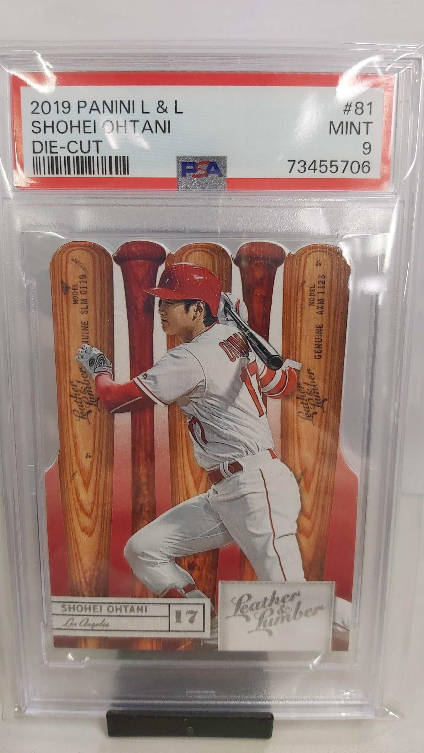 大谷翔平2019 特殊卡Die Cut 鑑定卡PSA 9 Shoei Ohtani MLB MVP Panini | Yahoo奇摩拍賣