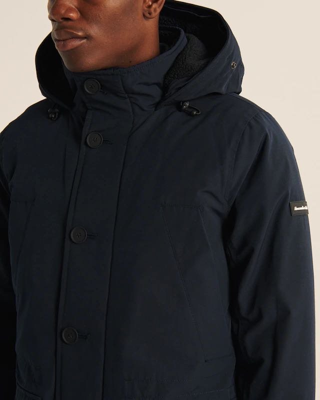 Abercrombie & Fitch A&F Ultra Parka 男羽絨軍裝風衣外套夾克