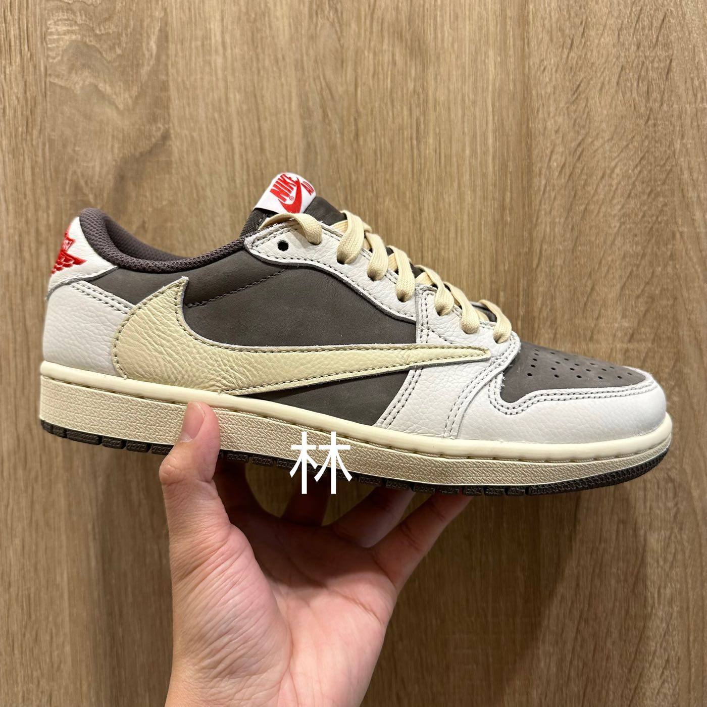 全新現貨Travis Scott x Air Jordan 1 Low OG Reverse Mocha 白棕反轉