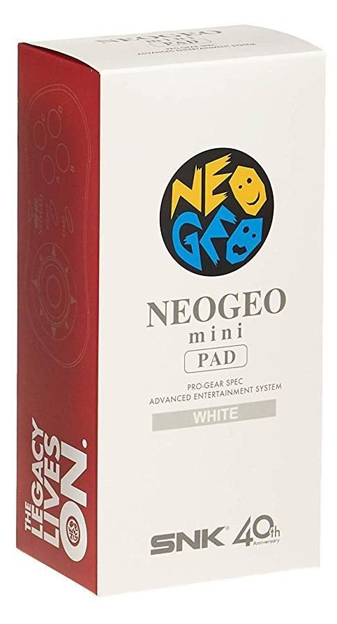 SNK NEOGEO mini 專用手把(白色有線控制器) (NEOGEO mini PAD 白