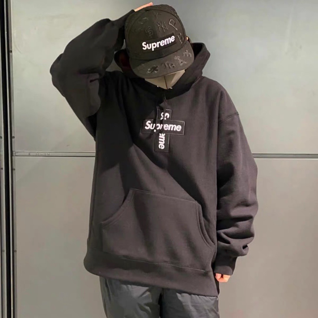 Supreme Cross Box Logo Hooded Sweatshirt | Yahoo奇摩拍賣