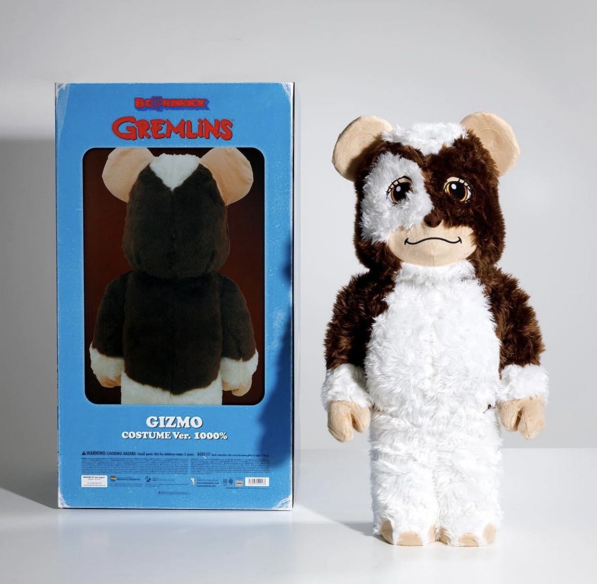 MEDICOM TOY 現貨BE@RBRICK GREMLINS GIZMO Costume Version 1000% 小 