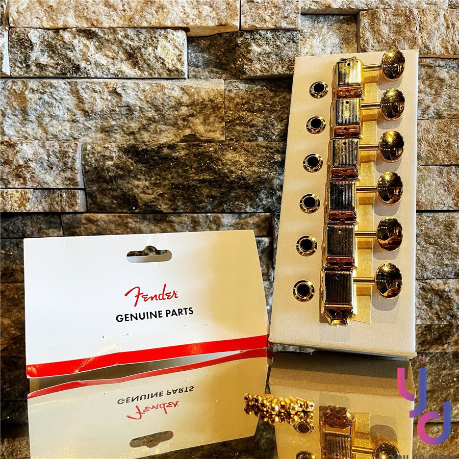 分期免運Fender Vintage Tuners Gold Strat Tele 復古式金色電吉他弦鈕