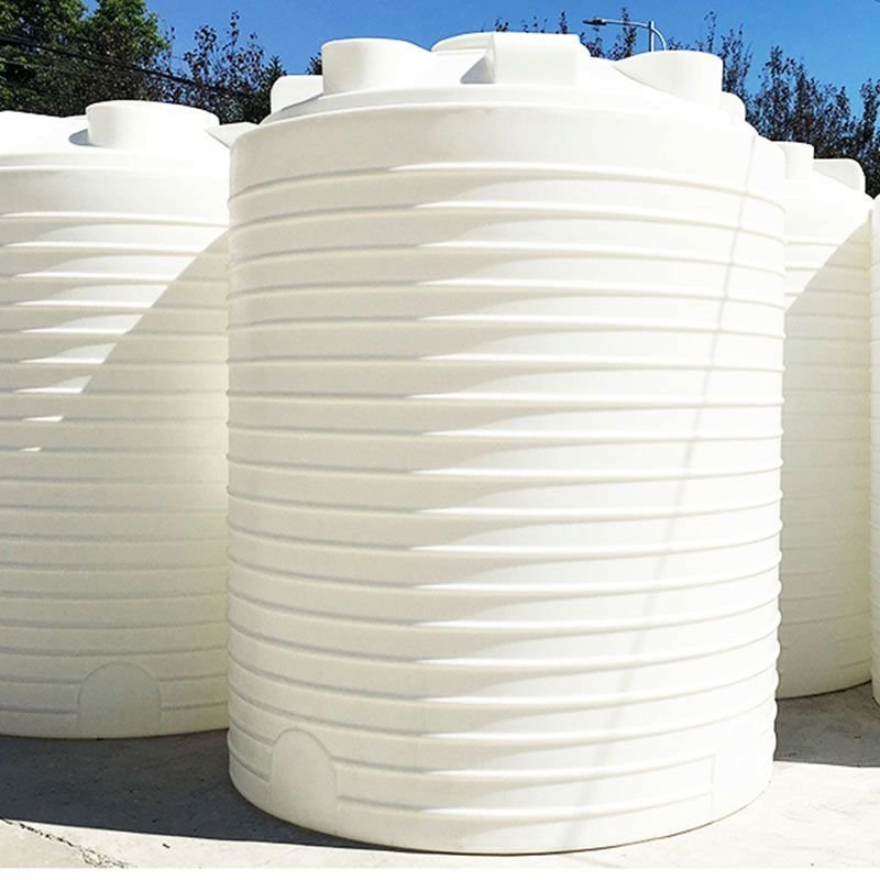 現貨熱銷-塑料水塔儲水罐牛筋料大水桶工業pe儲罐5噸10立方塑膠桶圓桶加厚