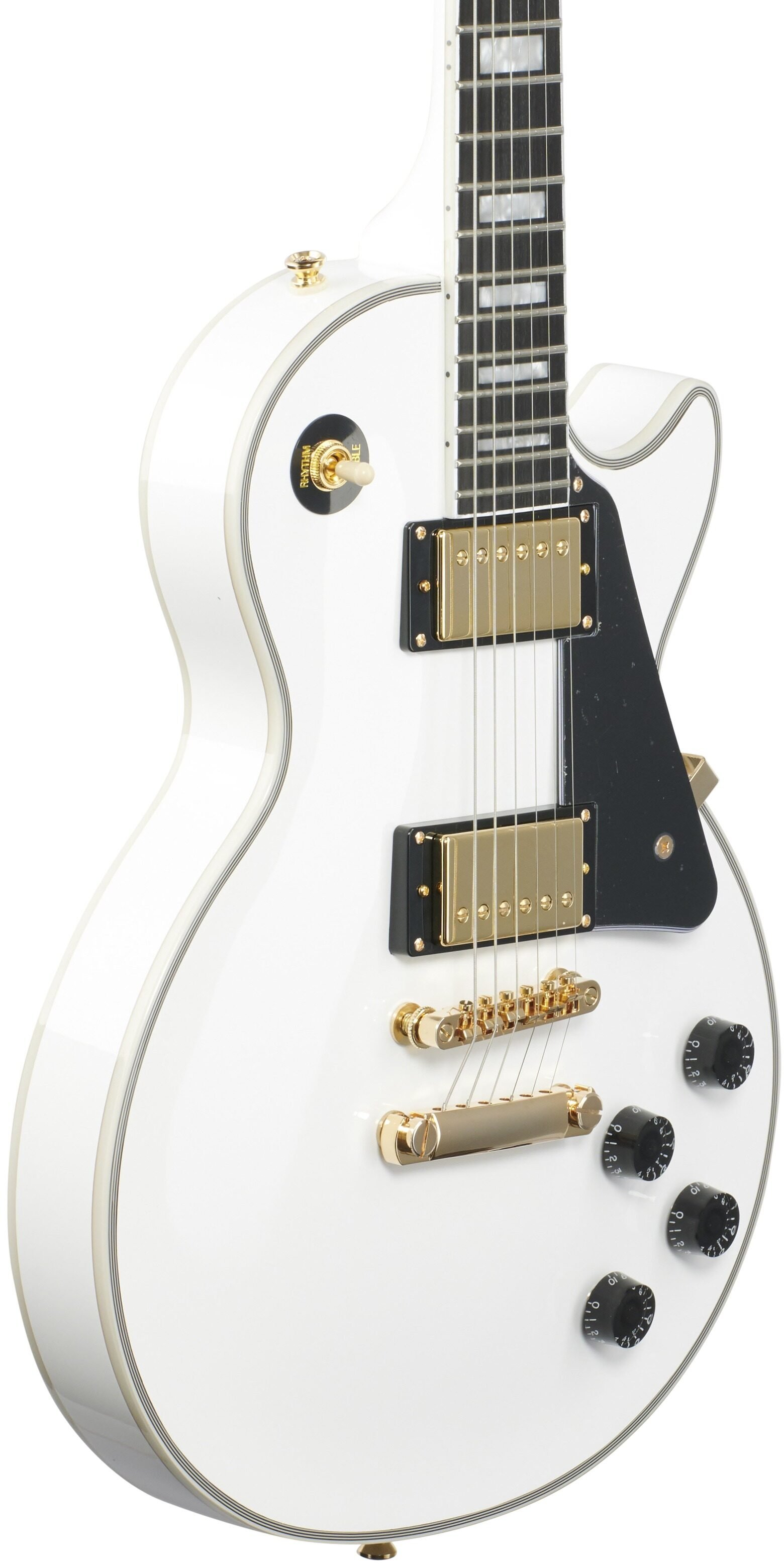 【現代樂器】現貨！Epiphone Les Paul Custom Alpine White 白色款 電吉他