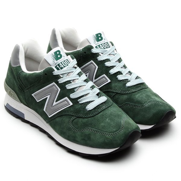 A - li 269 New Balance M1400MG 美製綠色銀灰字麂皮復古跑鞋| Yahoo