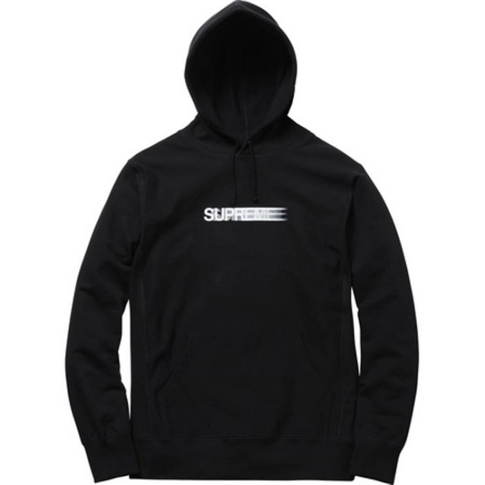 新品未使用 Motion Logo Hooded Sweatshirt-