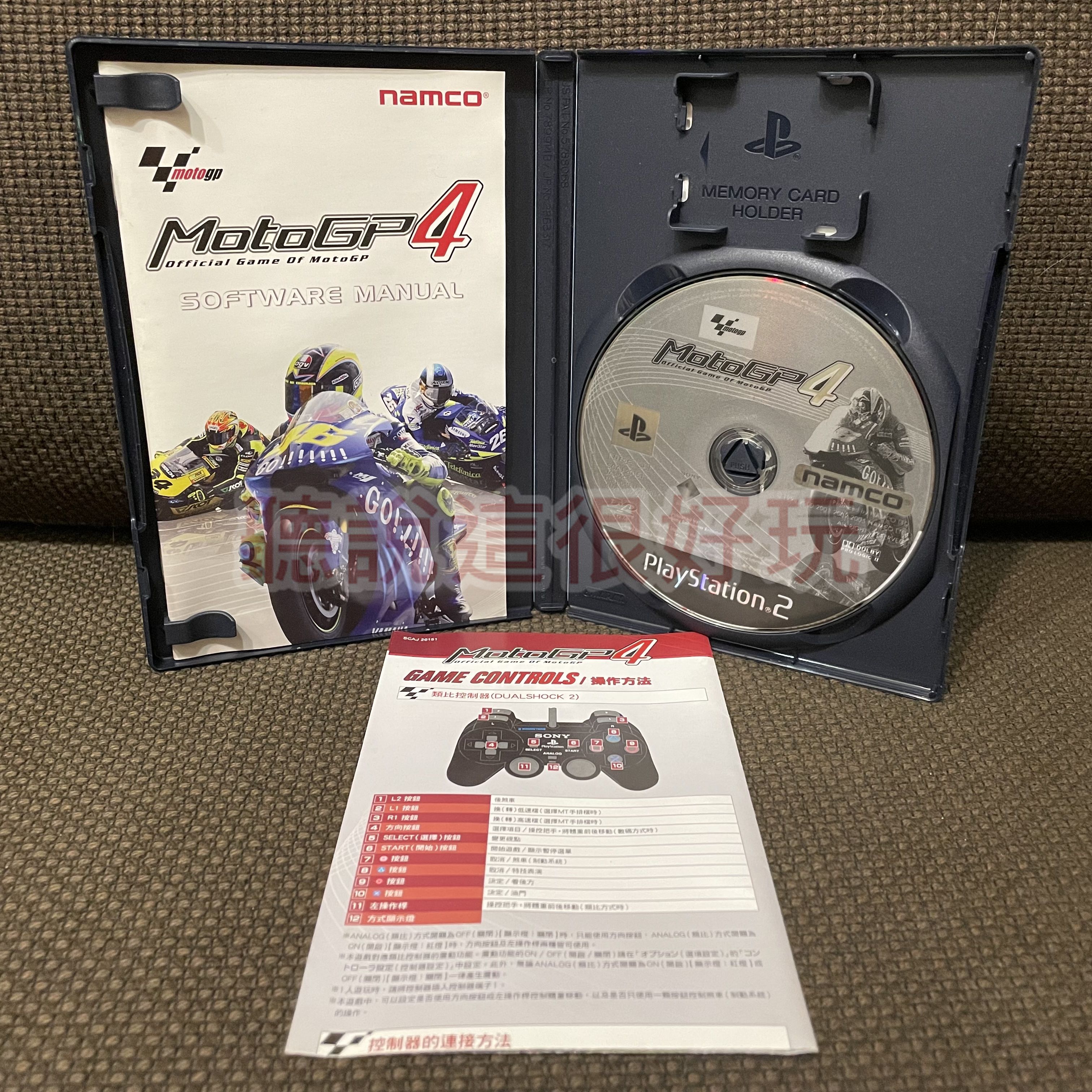 亞版PS2 MotoGP4 Moto GP 4 MotoGP 4 正版遊戲賽車1 T947 | Yahoo奇摩拍賣