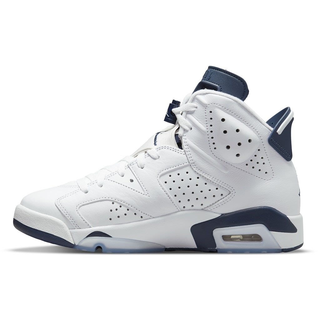 A-KAY0】NIKE AIR JORDAN 6 RETRO MIDNIGHT NAVY白深藍【CT8529-141