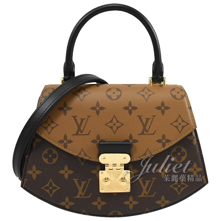 茱麗葉精品】全新精品Louis Vuitton LV M46548 Tilsitt 經典印花拼接