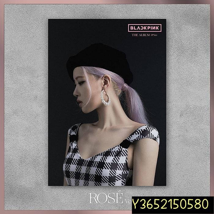 在途粉墨BLACKPINK THE ALBUM JP日專單人封CD ROSE Ver. 【追憶唱片