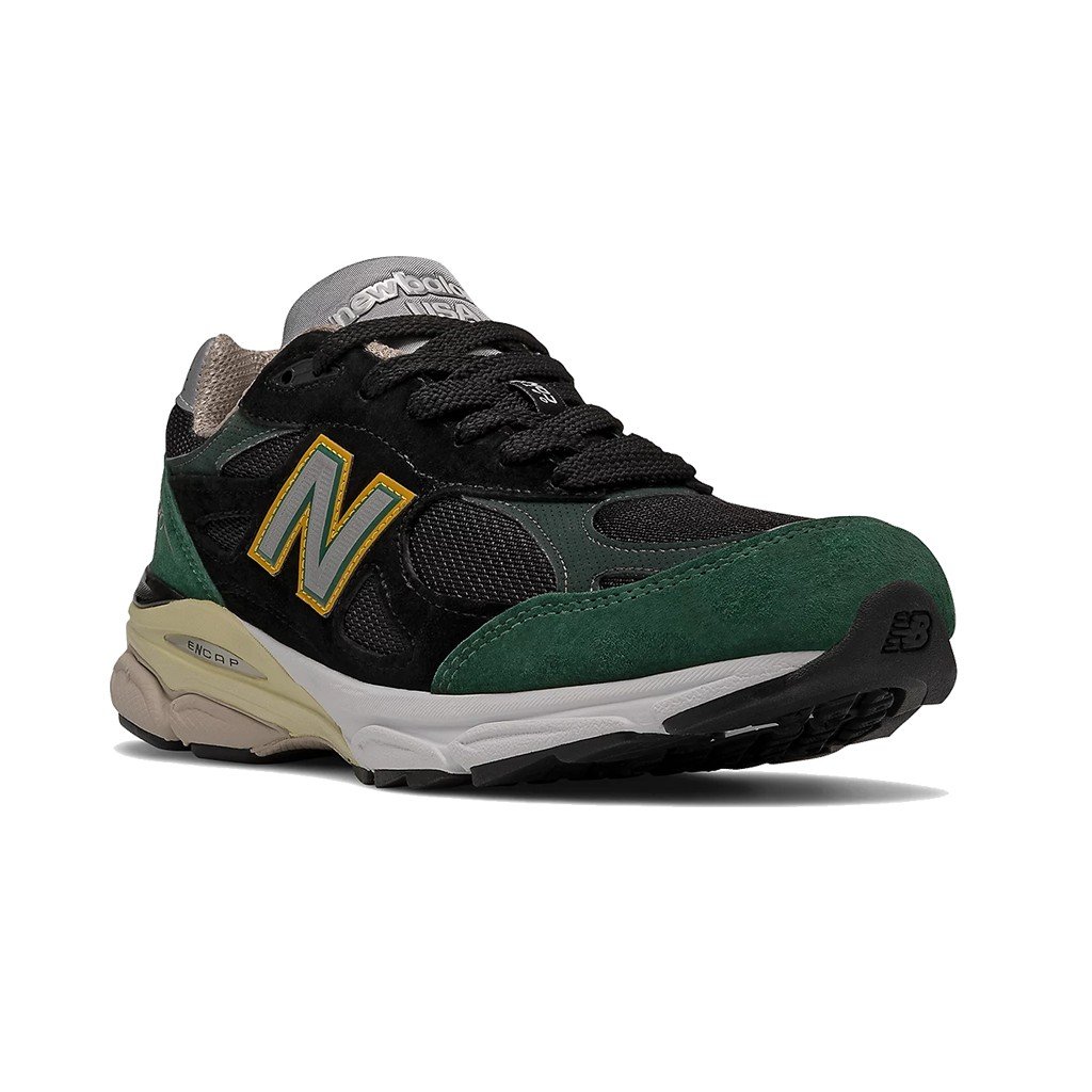 A-KAY0】NEW BALANCE 990V3 M990V3【M990CP3】BLACK 美國製黑綠黃