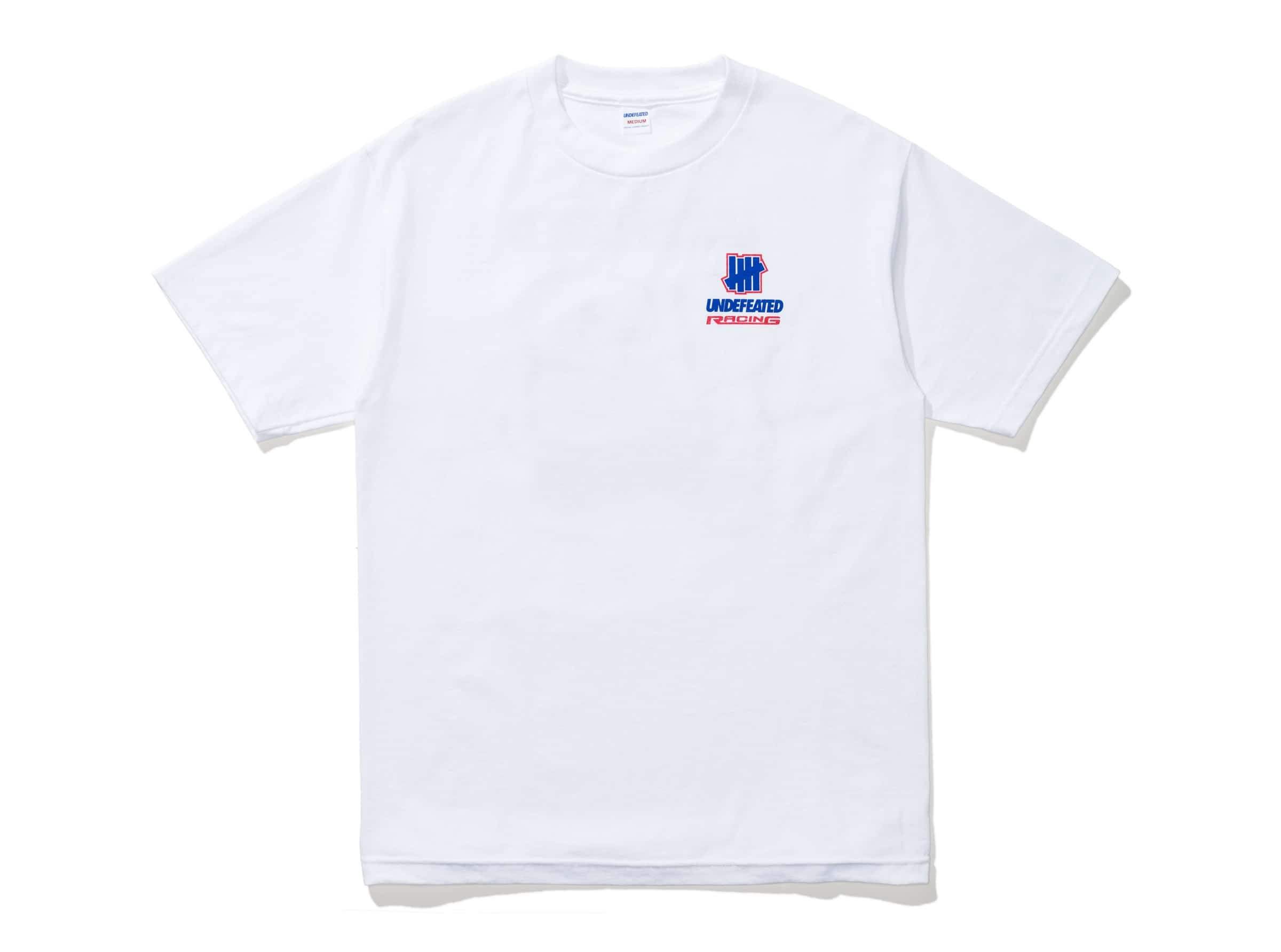 日貨代購CITY】2018AW UNDEFEATED RACING TEE 經典LOGO 白色短TEE 柵欄