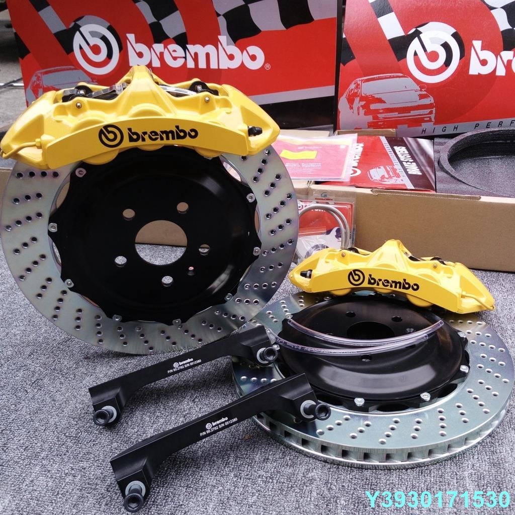 【熱賣精選】限時下殺   布雷博brembo卡鉗GT6 f50大四活塞18z六活塞19z大六活塞前六後四   下宅配訂單