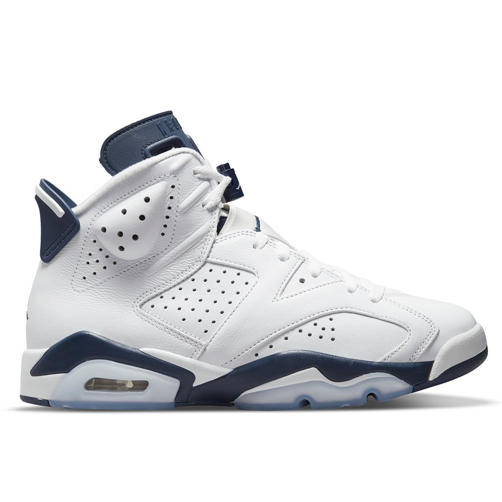 A-KAY0】NIKE AIR JORDAN 6 RETRO MIDNIGHT NAVY白深藍【CT8529-141