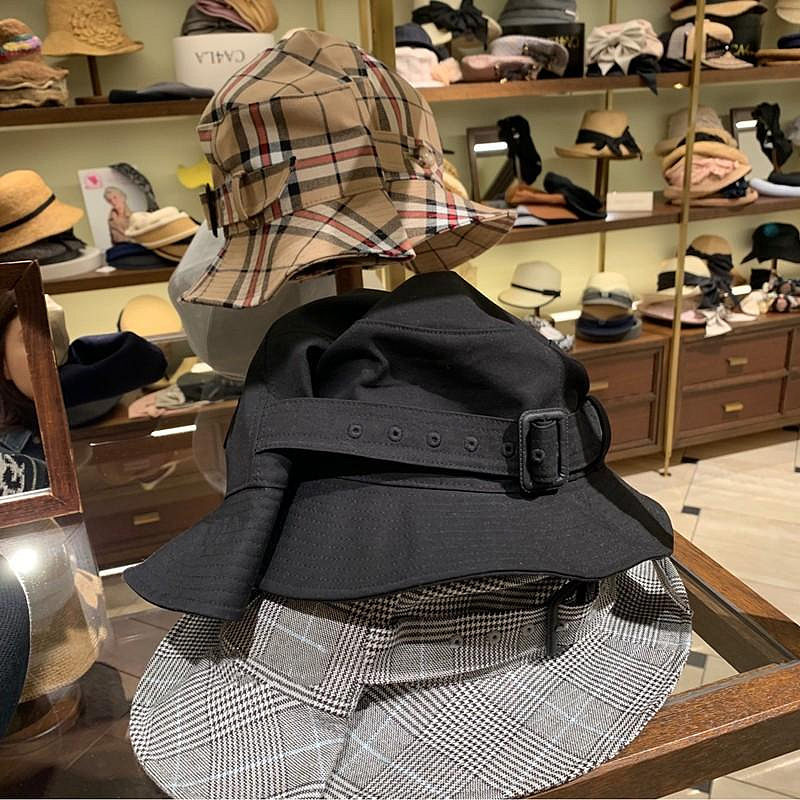 日本設計師品牌CA4LA人氣百搭復古漁夫帽帽圍可調整不規則帽子| Yahoo