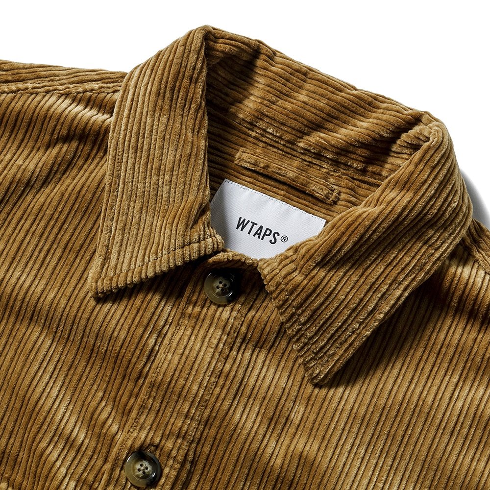 日貨代購CITY】2021AW WTAPS WCPO LS COTTON CORDUROY 燈心絨襯衫三色