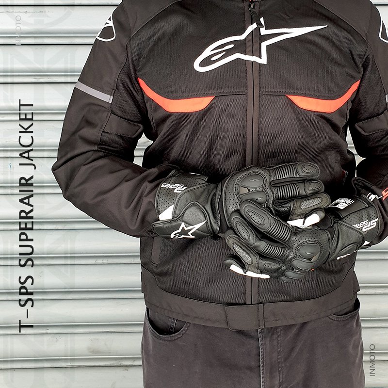 伊摩多※亞版ALPINESTARS T-SPS SUPERAIR JACKET 防摔衣春夏網布黑紅