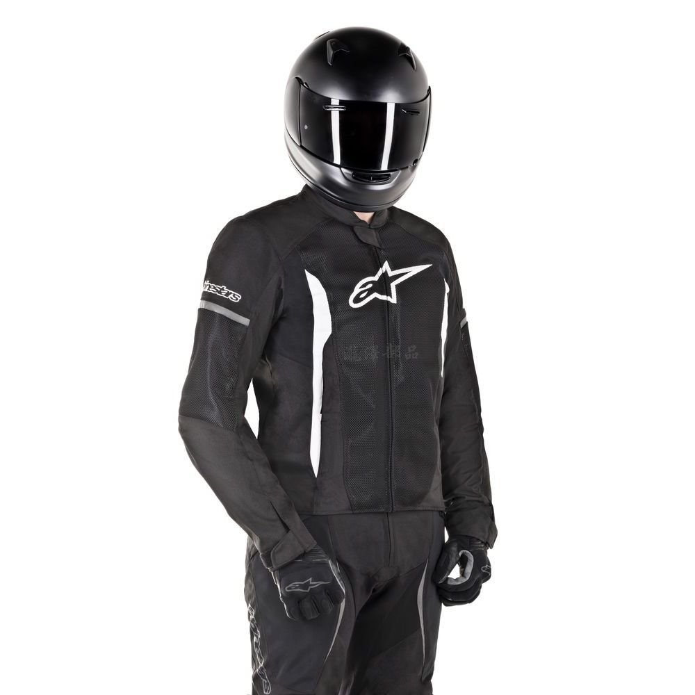 瀧澤部品 義大利 Alpinestars A星 T-FASTER AIR JACKET 黑白 防摔衣 透氣網布 外套夾克