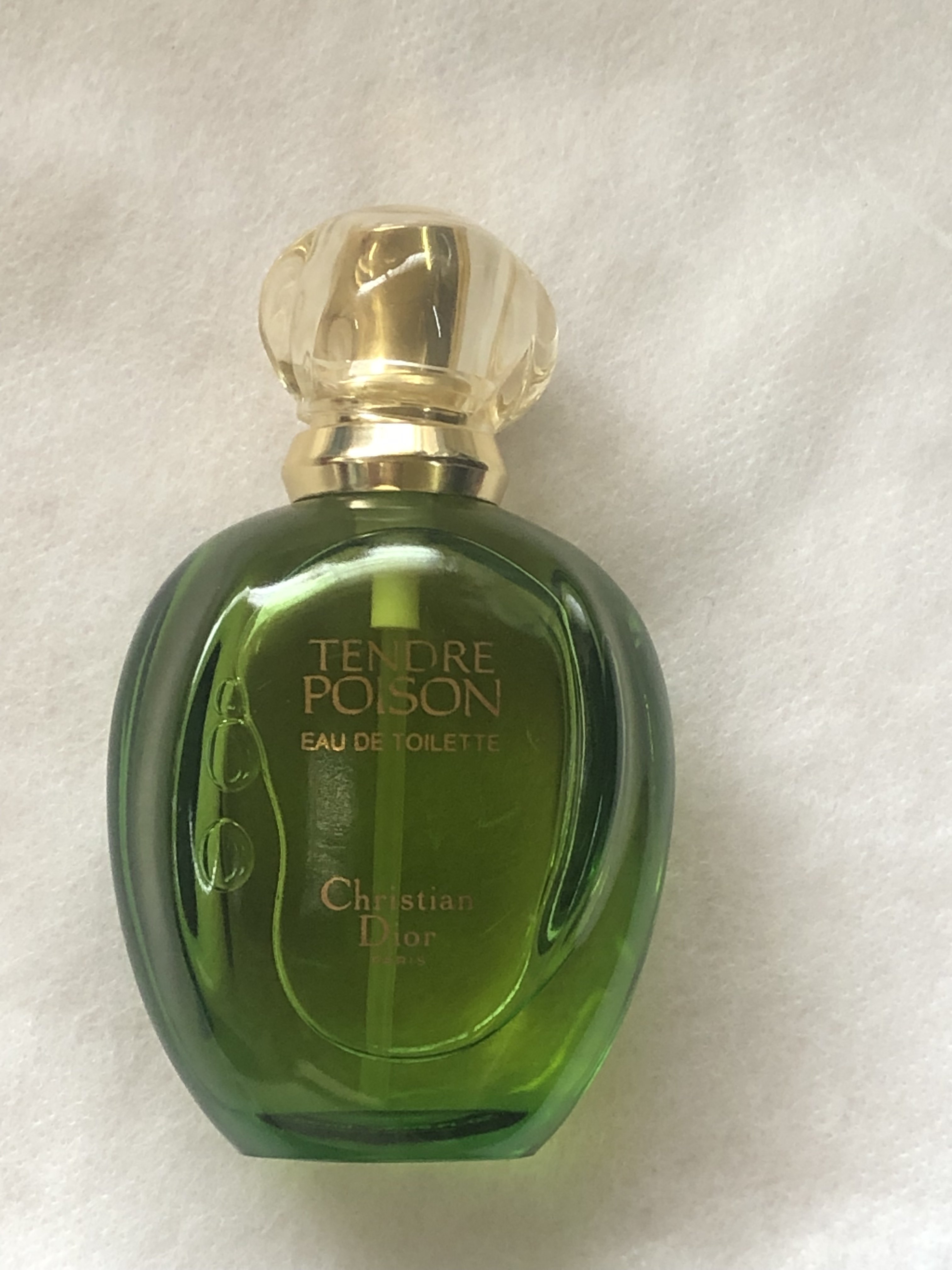 Christian Dior 迪奧絕版古董珍藏香水毒藥POISON Tendre 50ml 溫柔奇葩