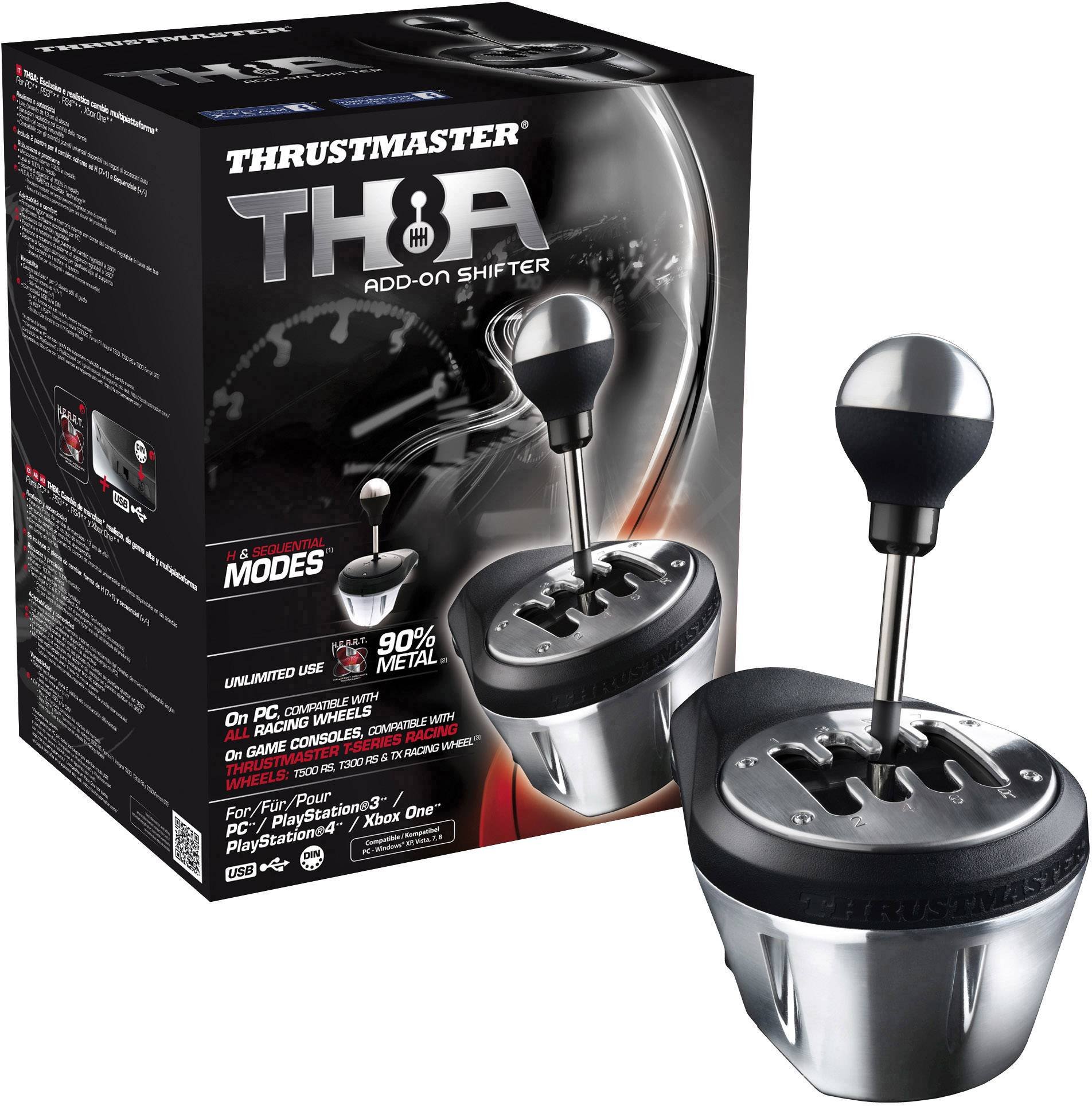 PS5 官方授權 英國 Thrustmaster TH8A 方向盤排檔器 排檔桿 支援T-GT T300RS【板橋魔力】