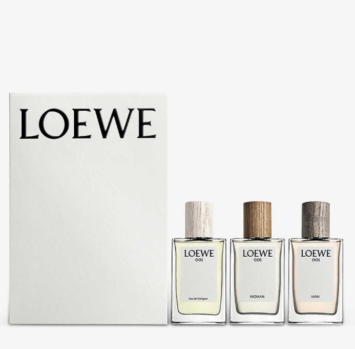 LOEWE 001男| 女香事後香|淡香水|淡香精超值三入組合禮盒組| Yahoo奇摩拍賣