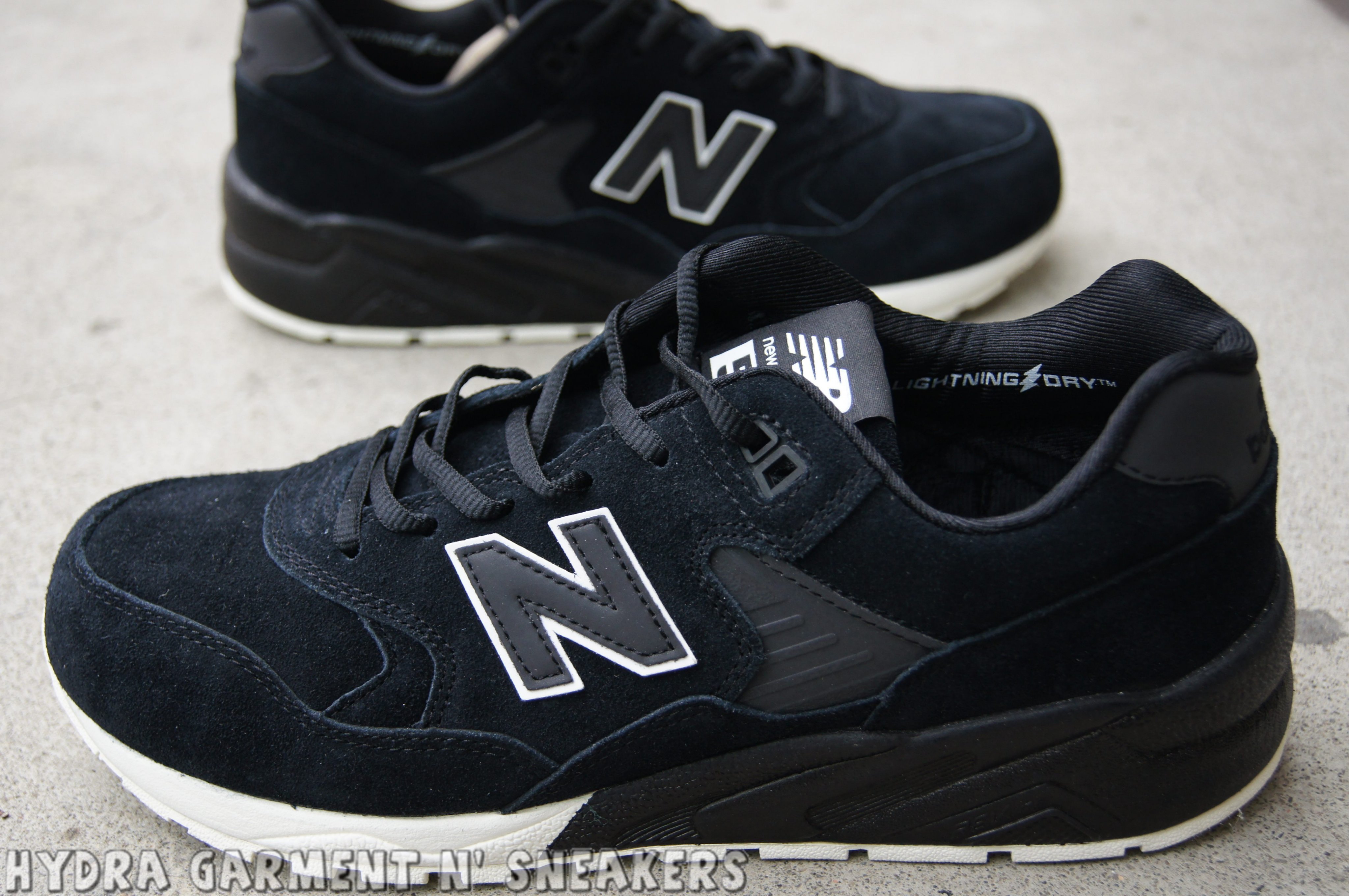 【HYDRA】NEW BALANCE NB MRT580BV 580 黑白 N字 REVLITE鞋底 麂皮 休閒 慢跑鞋