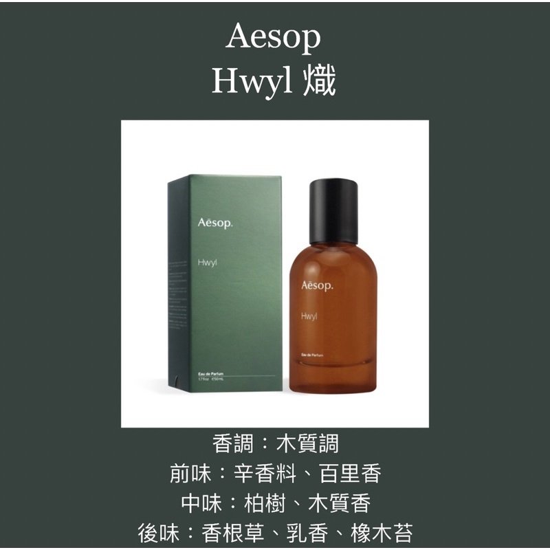 香舍】Aesop Hwyl 熾香水(淡香精) 50ML | Yahoo奇摩拍賣