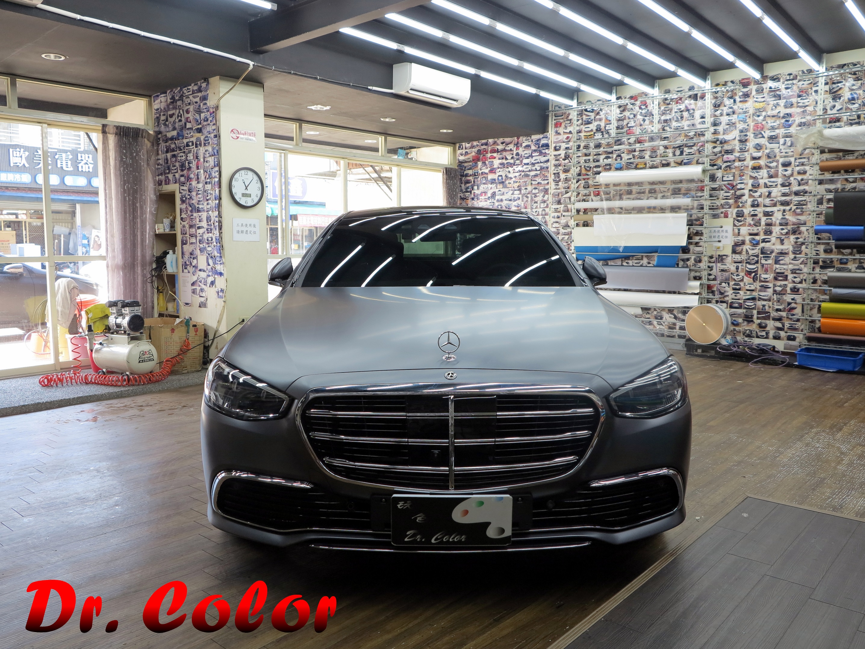 Dr. Color 玩色專業汽車包膜 M-Benz S350d 全車包膜改色 ( 3M 2080_S261 )