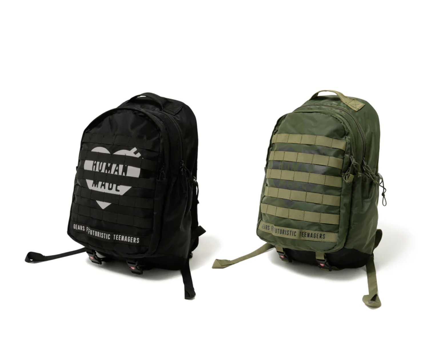 Human Made MILITARY BACKPACK 後背包HM25GD030。太陽選物社 | Yahoo